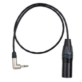 "3.5mm to XLR timecode cable"