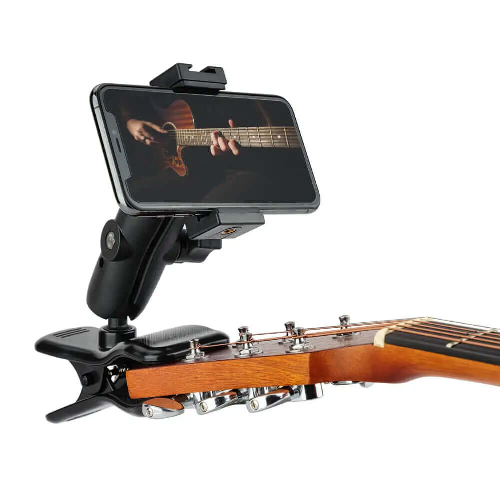 Yosoo Health Gear Guitar Head Clip on Phone Holder, Guitar Yosoo Health Gear Guitar Head Clip on Phone Holder, Guitar