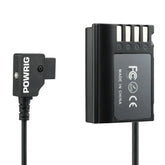 POWRIG power cable & cords Dtap to DMW-BLK22 Power Cable for panasonic s5 camera