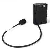 POWRIG power cable LP-E6 Dummy Battery for DJI Ronin-s and Canon 5D4 / 5D3 / 480D Cameras