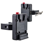 V mount battery plate with D-tap output adapter