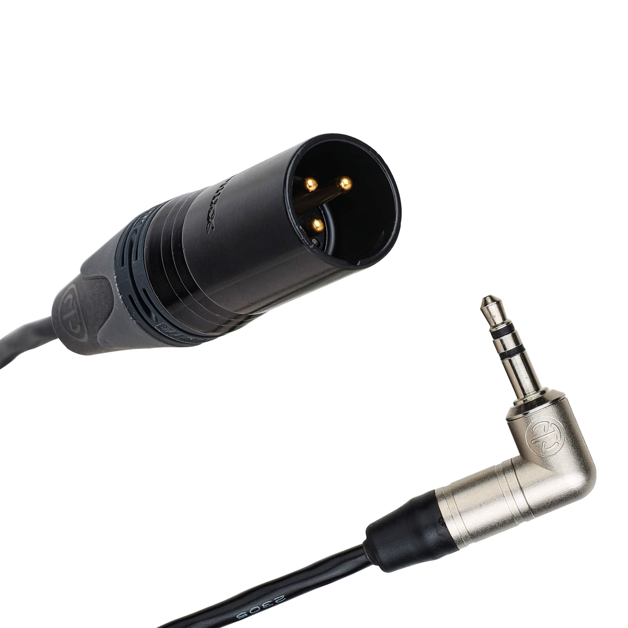 "3.5mm to XLR timecode cable"