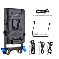 v mount plate for sony fs7 camcorder