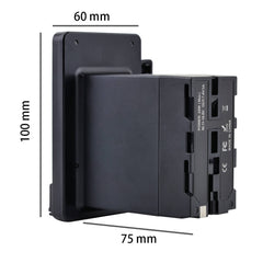 V-Mount to NP-F Battery Coverter Plate