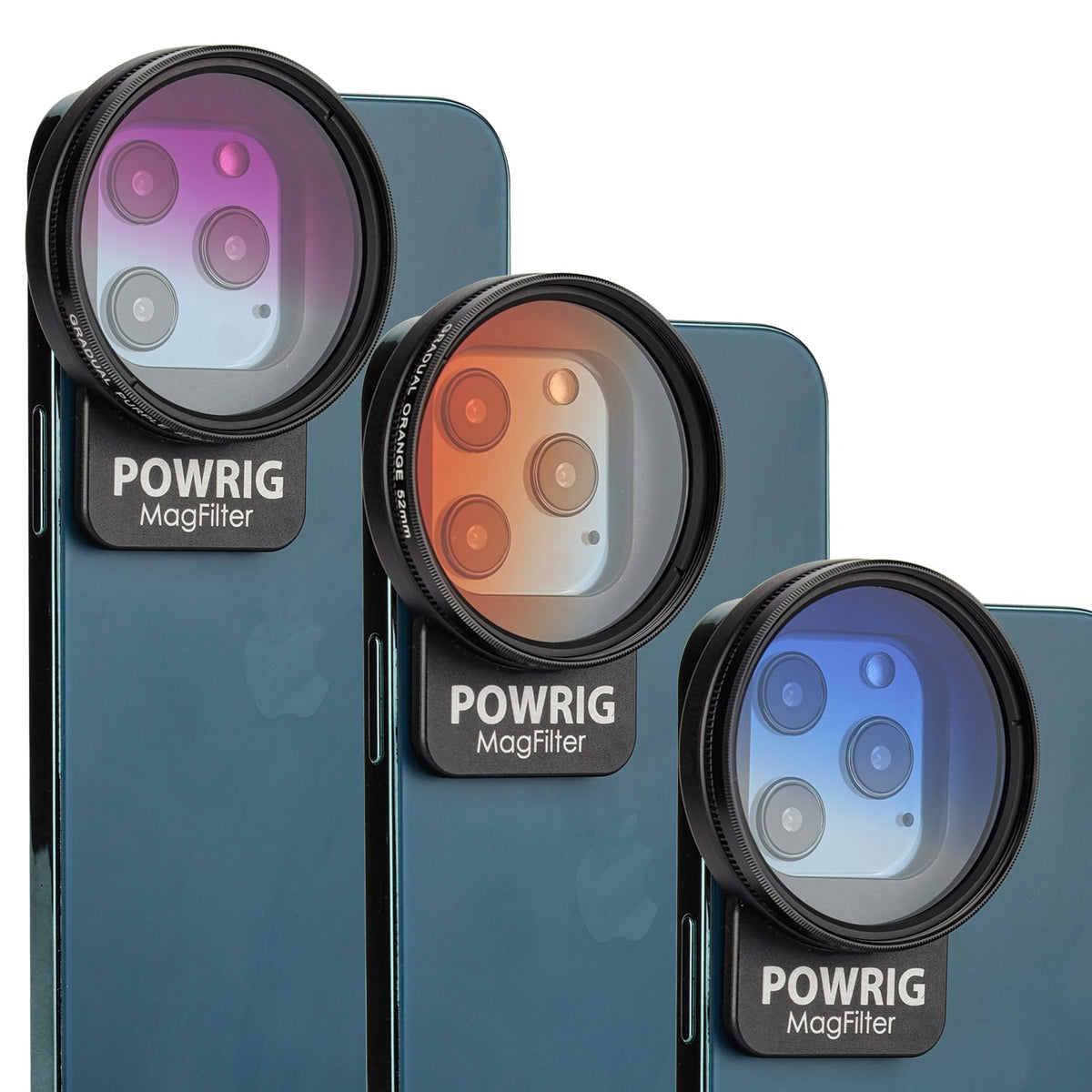 magfilter 52mm graduated color filter kit for iphone11 iphone12