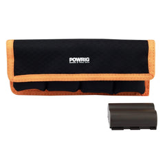 POWRIG power cable & cords POWRIG DSLR Battery Pack Case Camera Battery Management - 4 Pouches